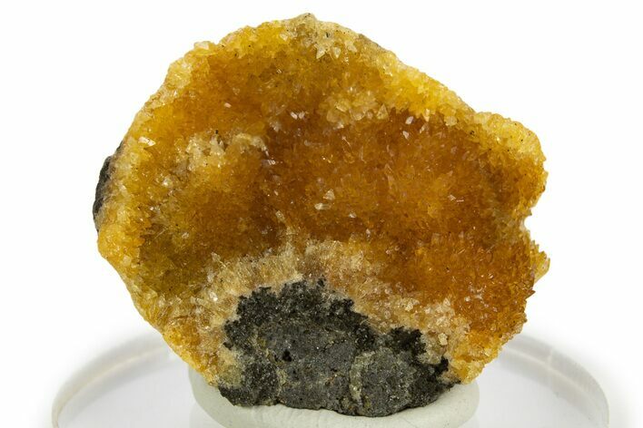 Intense Orange Calcite Crystal Cluster - Poland #332016